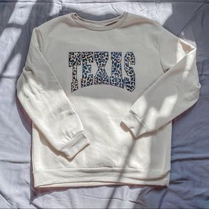 texas crewneck
